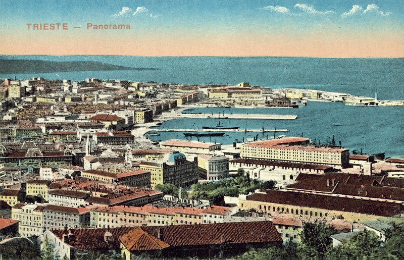 Triest, Italien, Panorama von Italian Photographer