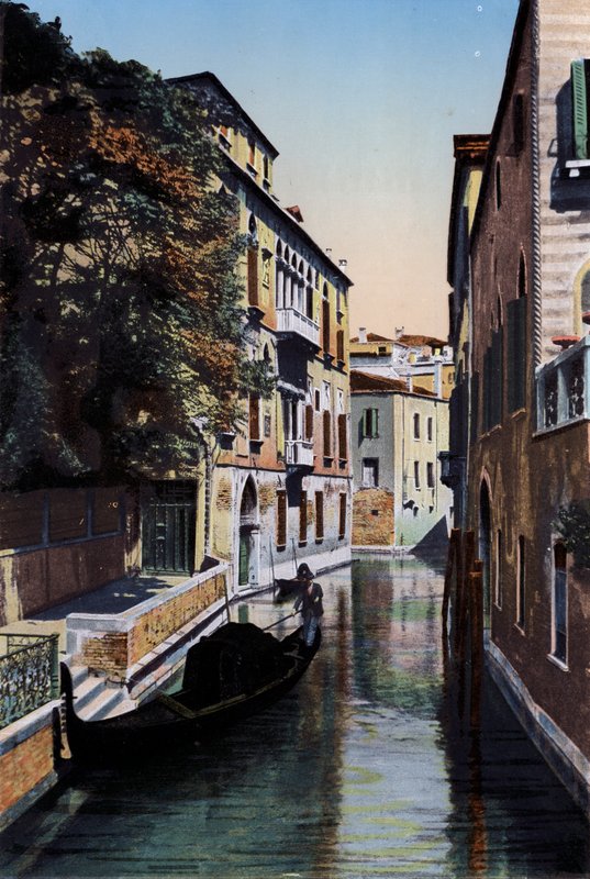 Venedig, Palazzo Van Axel (Farbfoto) von Italian Photographer