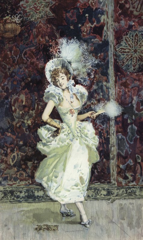 A La Watteau von Italian School