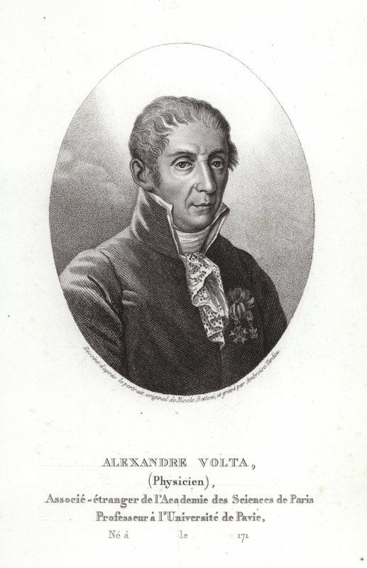 Alexander Volta von Italian School