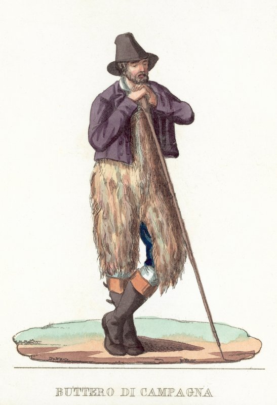 Hirtenjunge von Campagna von Italian School