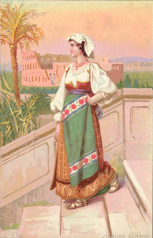 Römisches Kostüm von Italian School