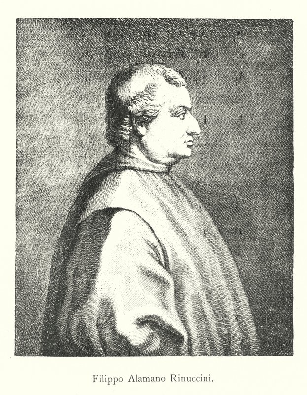 Filippo Alamanno Rinuccini (Gravur) von Italian School