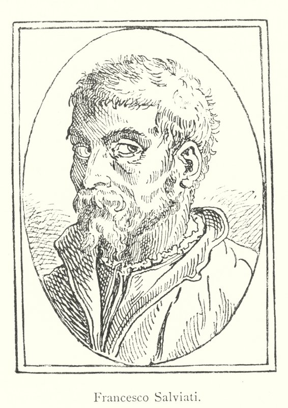 Francesco Salviati (Stich) von Italian School