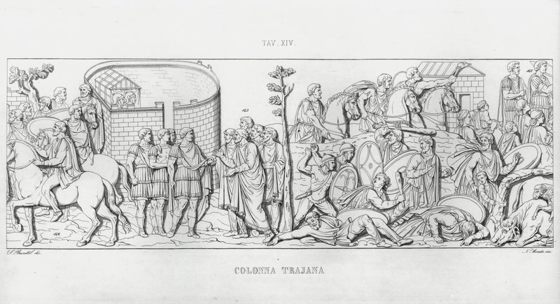 Die Trajanssäule von Italian School