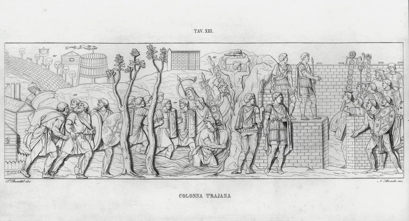 Die Trajanssäule von Italian School