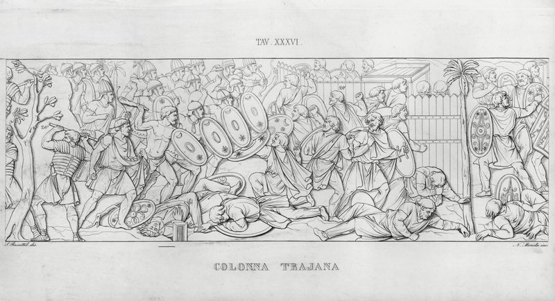 Die Trajanssäule von Italian School