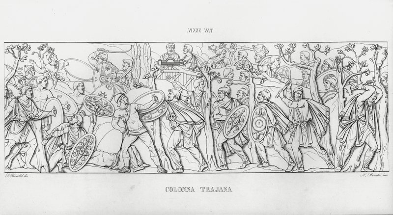 Die Trajanssäule von Italian School