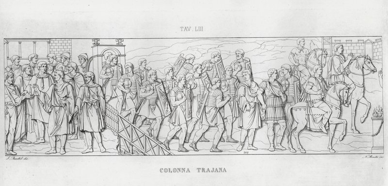 Die Trajanssäule von Italian School