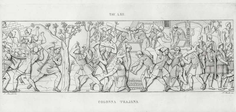 Die Trajanssäule von Italian School