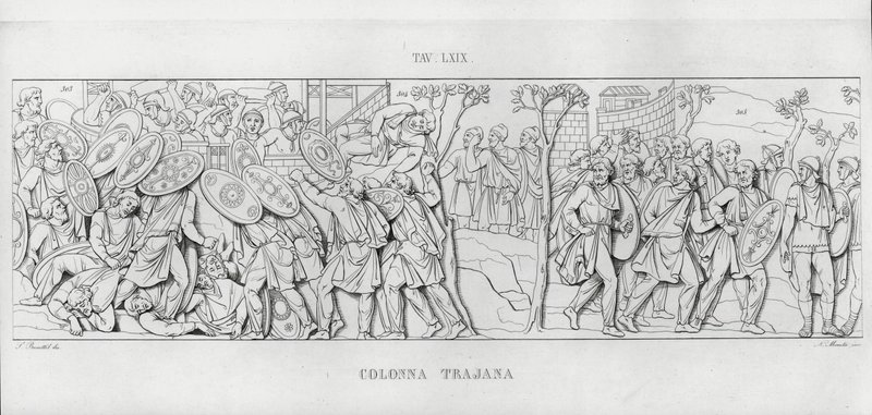 Die Trajanssäule von Italian School