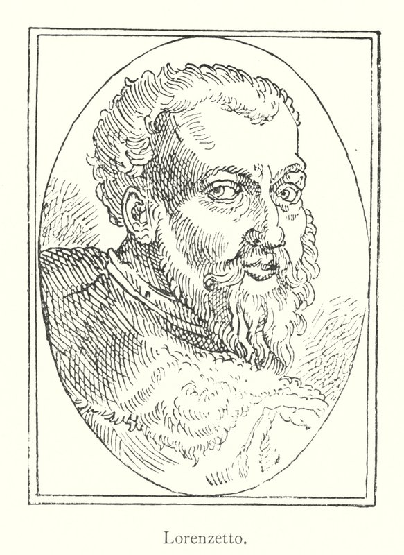 Lorenzetto (Gravur) von Italian School
