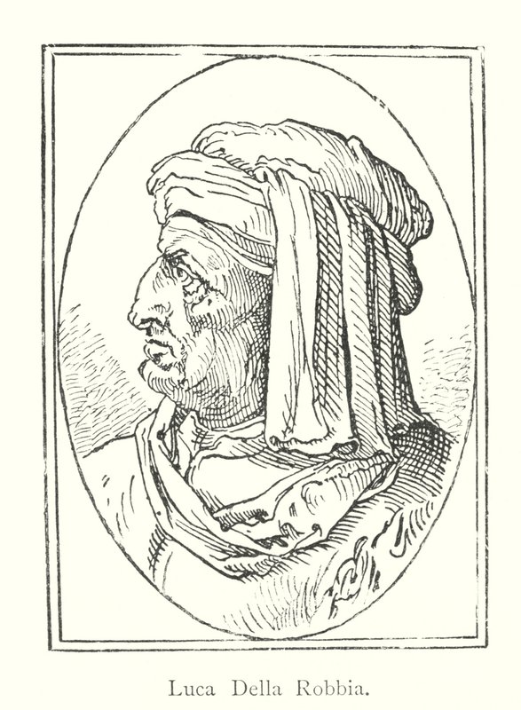 Luca Della Robbia (Gravur) von Italian School