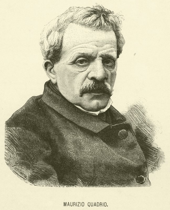 Maurizio Quadrio (Gravur) von Italian School