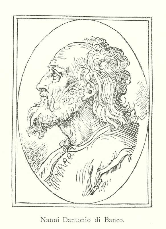 Nanni Dantonio di Banco (Stich) von Italian School