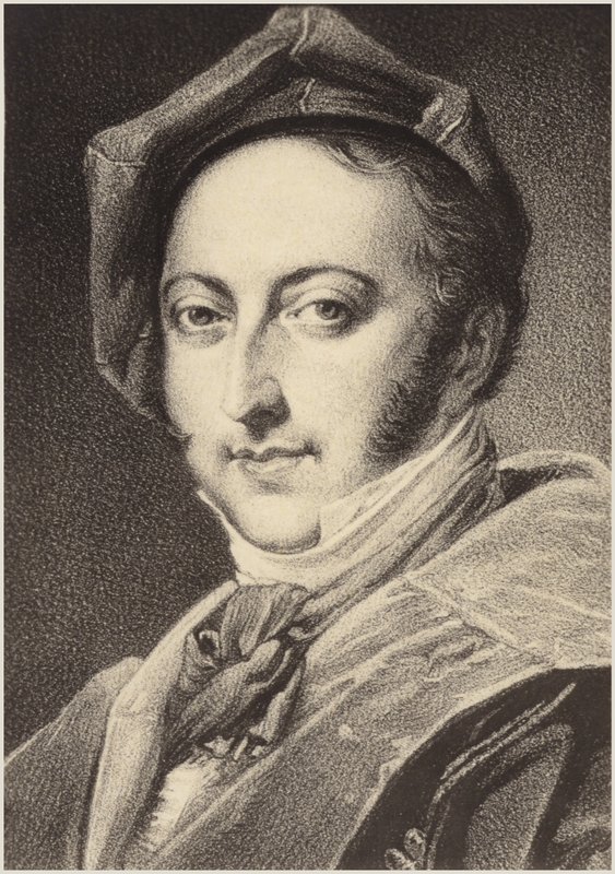 Porträt von Gioachino Rossini von Italian School