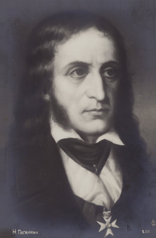 Porträt von Niccolò Paganini von Italian School