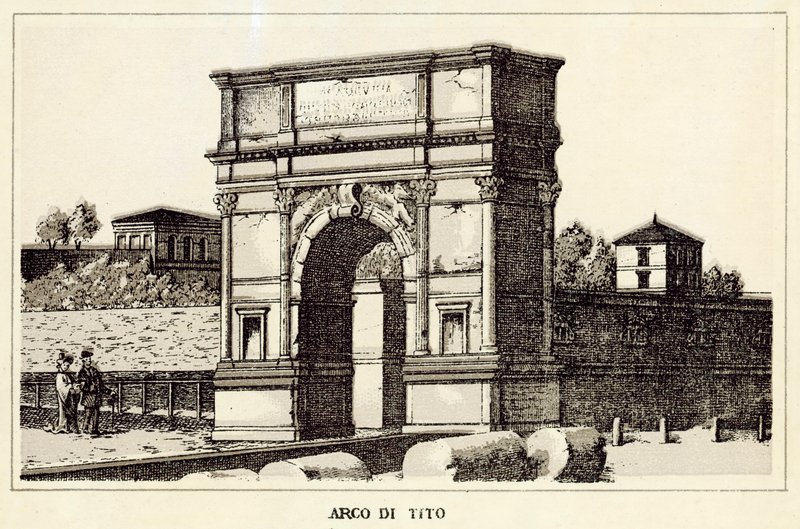 Rom: Arco Di Tito von Italian School