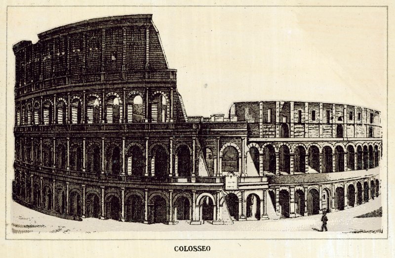Rom: Kolosseum von Italian School