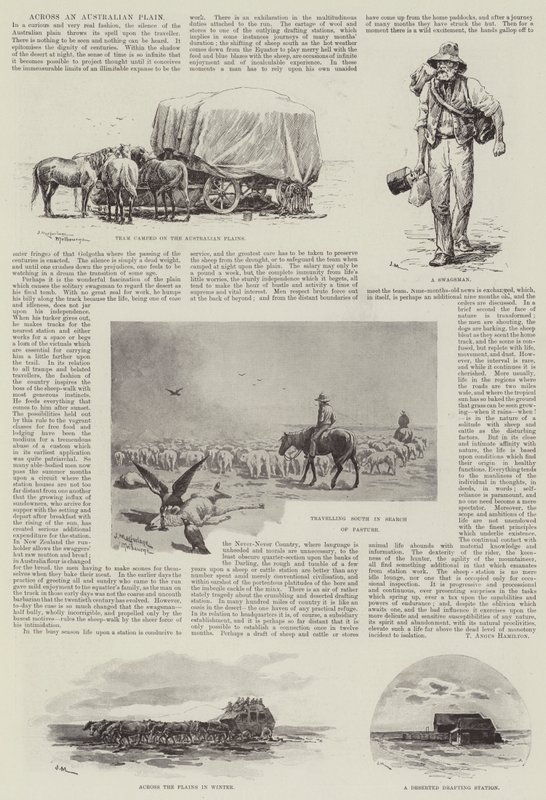 Über eine australische Ebene von J. Macfarlane