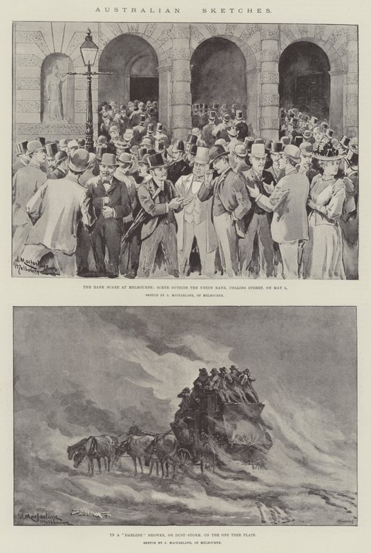 Australische Skizzen von J. Macfarlane