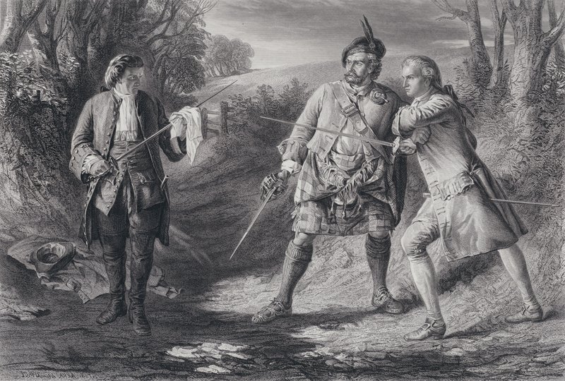 Illustration zu Rob Roy (Stich) von J.B. (after) MacDonald