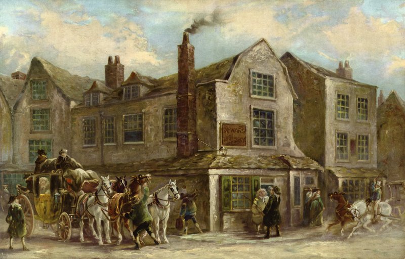 The Hand und Shears, Smithfield, London von J.C. Maggs