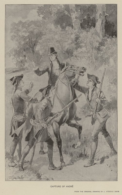 Gefangennahme von Andre von J. (after) Steeple Davis