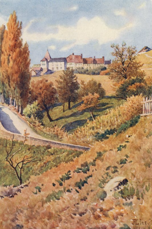 Grandvaux von Cully von J. Hardwicke Lewis