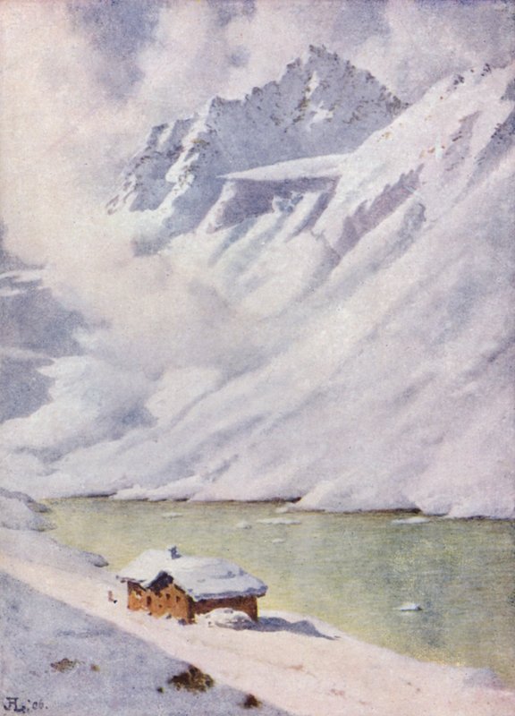 Das Zuhause der Lawine von J. Hardwicke Lewis