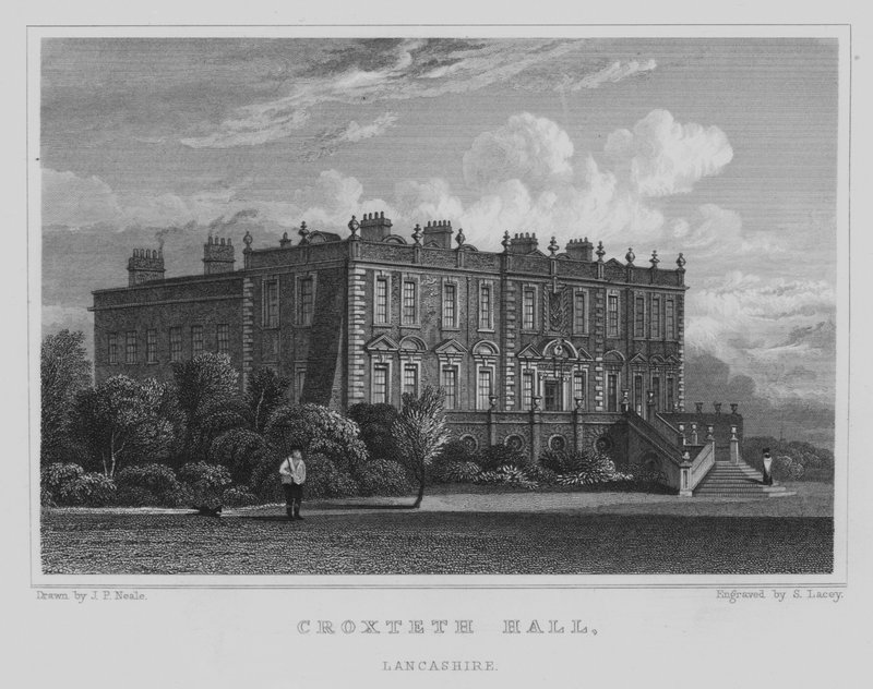 Croxteth Hall, Lancashire (Stich) von John Preston Neale