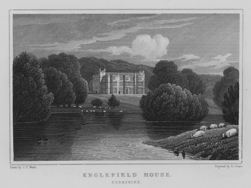 Englefield House, Berkshire von John Preston Neale