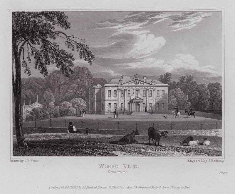 Wood End, Yorkshire von John Preston Neale