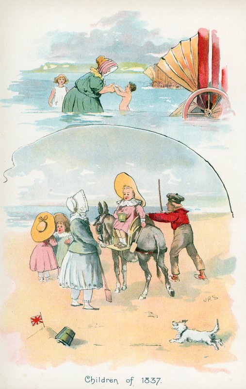 Am Meer im Jahr 1837 von J. R. Sinclair
