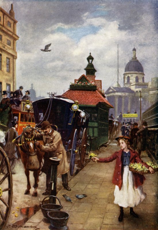 Der Kutscher und sein Pferd von J. Williamson