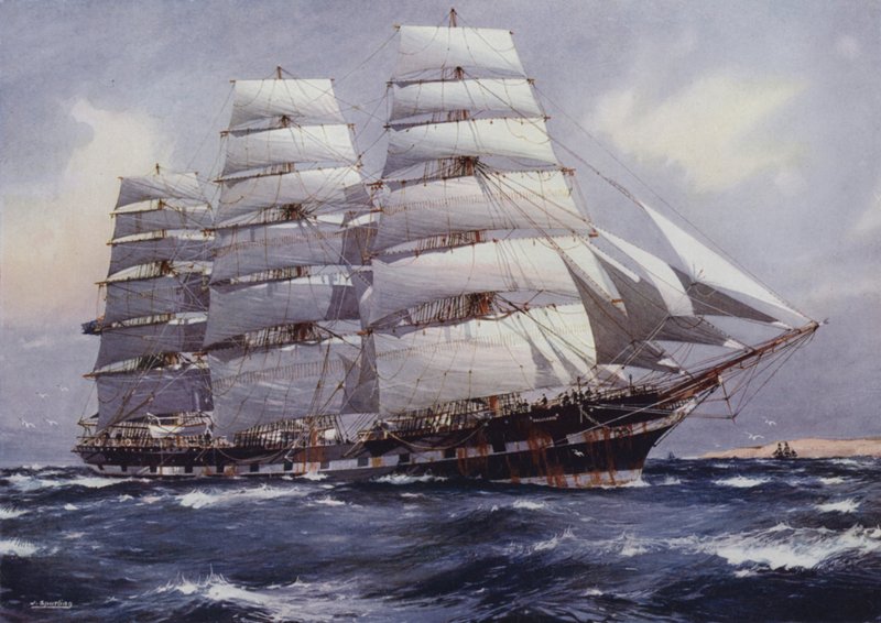 Passagiersegelschiff MacQuarie von Jack after Spurling