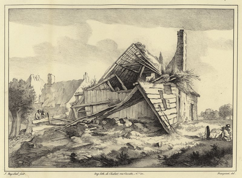 Ruine eines Gebäudes von Jacob van Ruisdael
