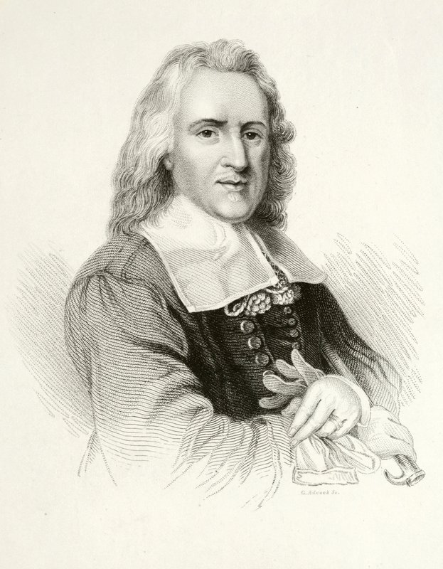 Isaak Walton, englischer Autor von Jacob (after) Huysmans