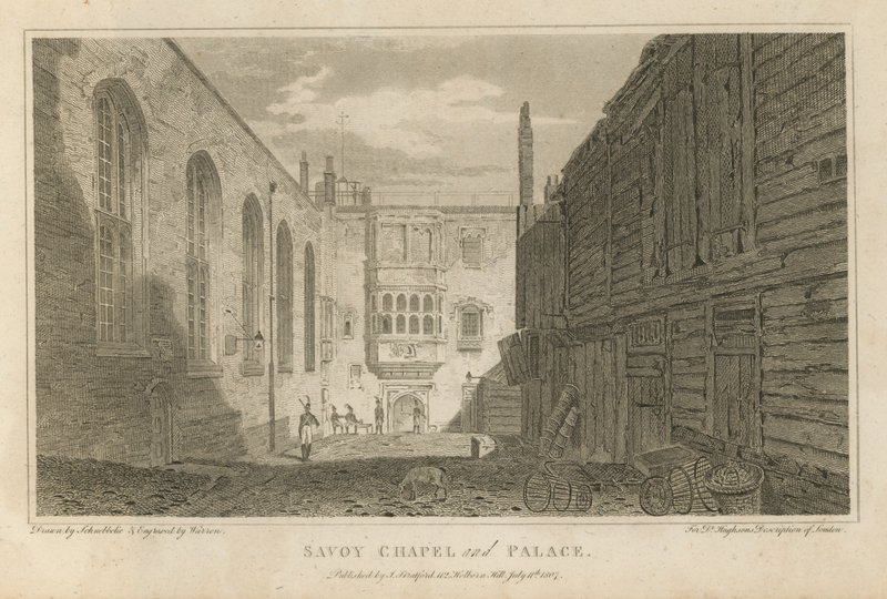 Savoy Chapel und Palast von Jacob Schnebbelie