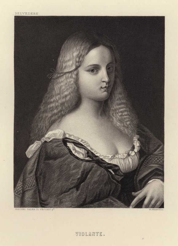 Violante von Jacopo Palma
