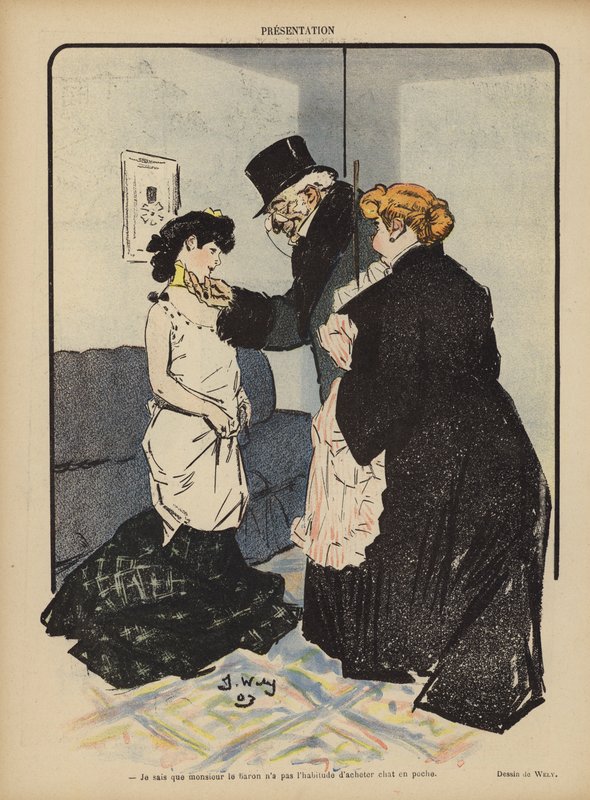 Illustration für Le Rire von Jacques Wely