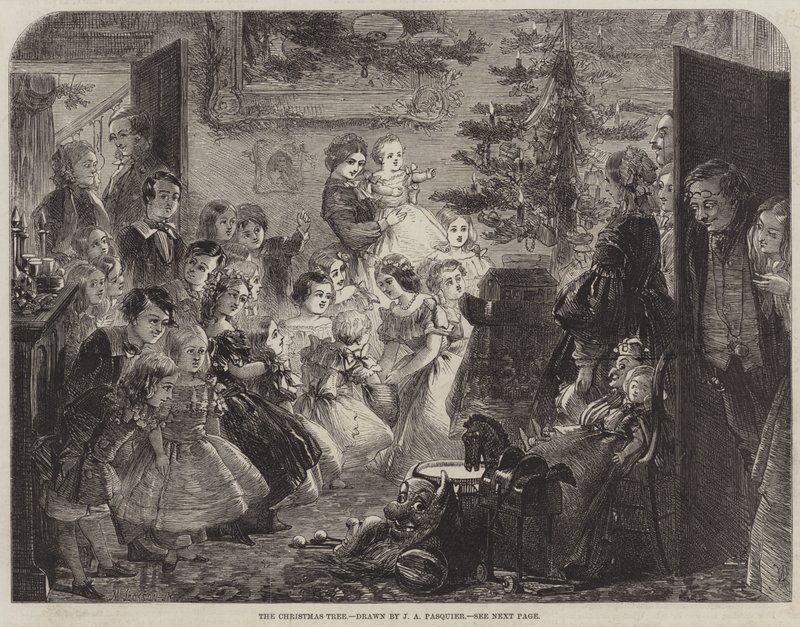 Der Weihnachtsbaum von James Abbott Pasquier