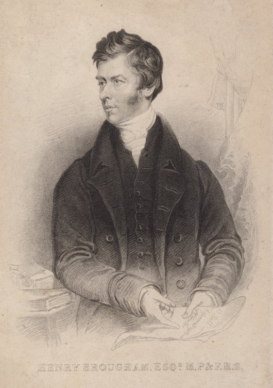 Henry Brougham von James (after) Lonsdale