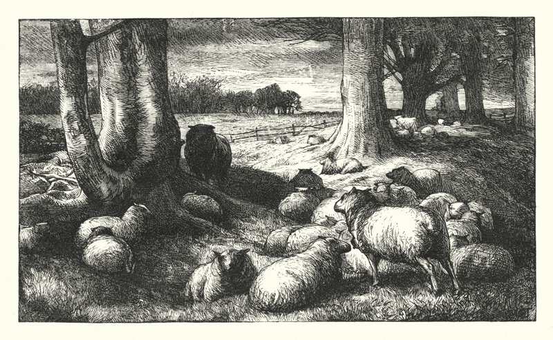 Elegie, geschrieben auf einem Landkirchhof von James Dawson Watson