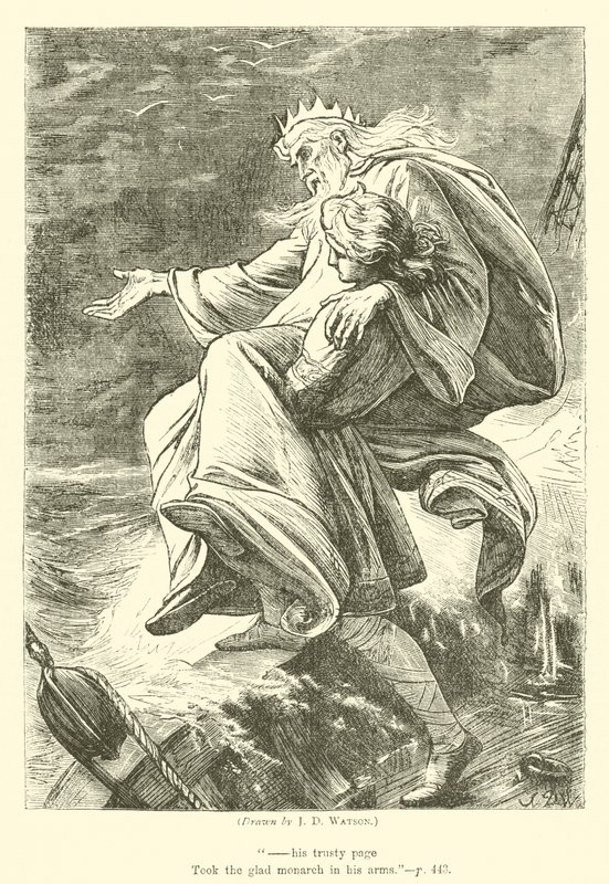 Der Seekönig von James Dawson Watson