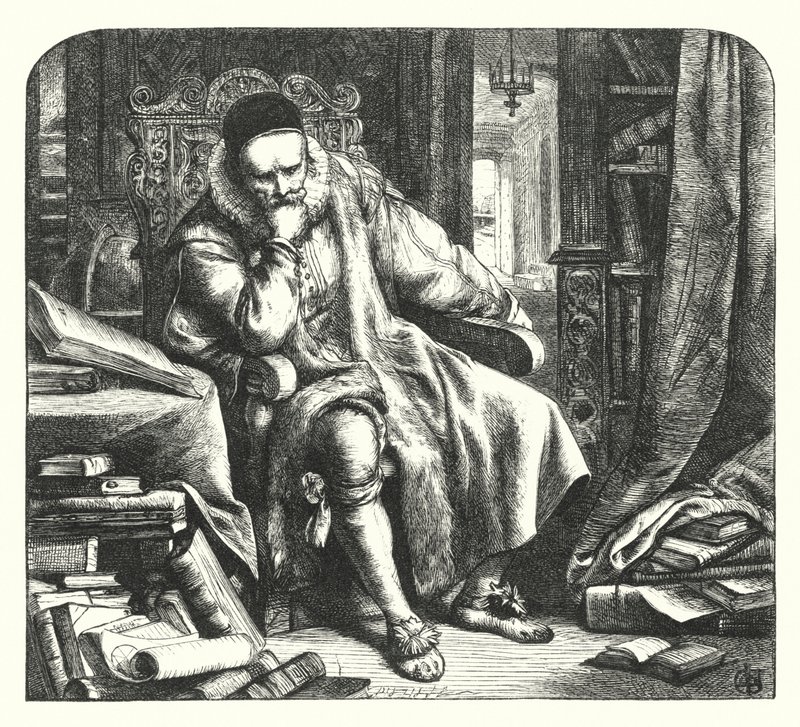 Eitelkeit des Lernens von James Dawson Watson