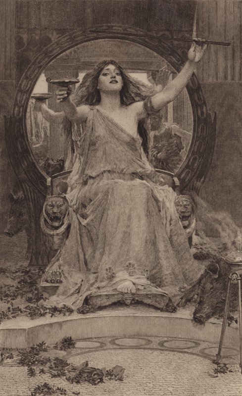 Circe (Gravur) von James Dobie