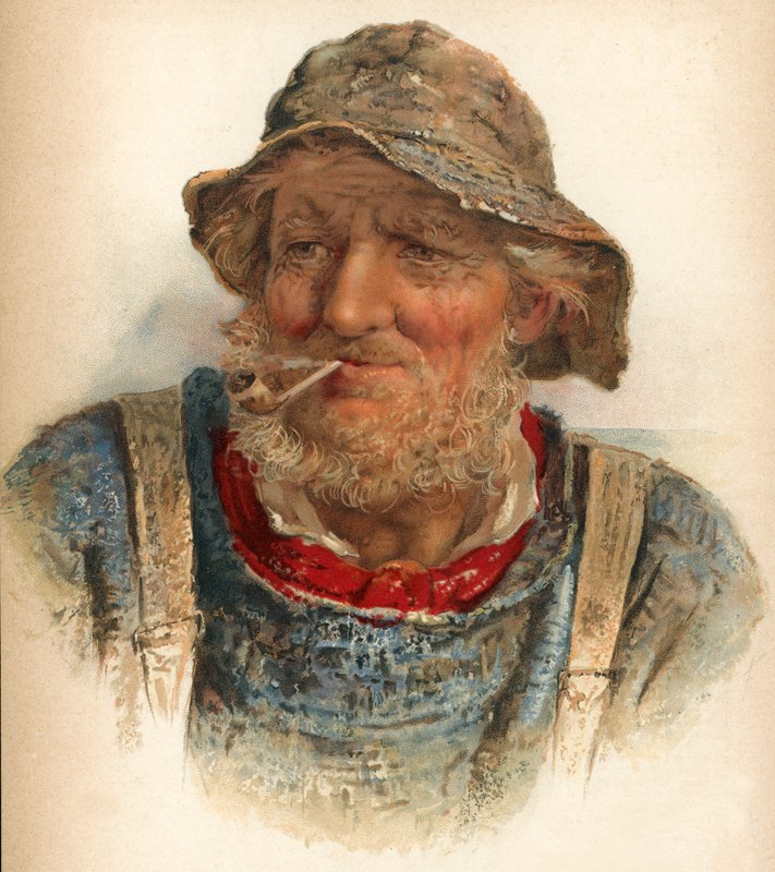 Ein alter Seebär von James Drummond