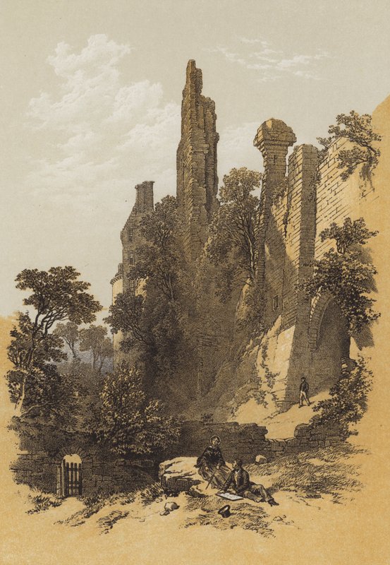 Roslin Castle von James Duffield Harding