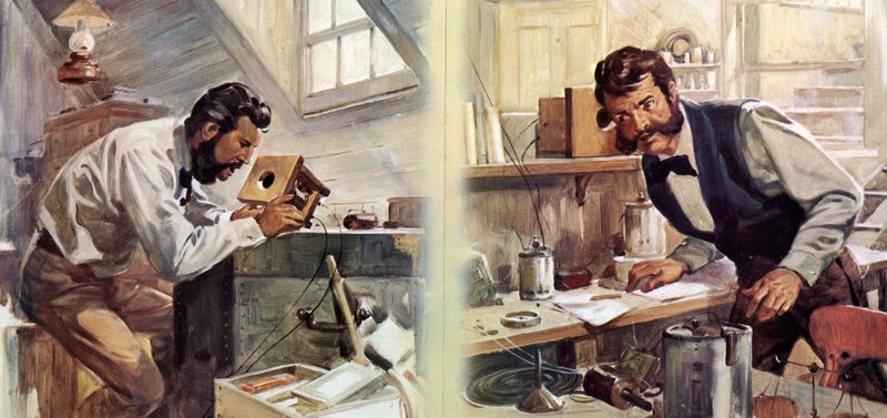 Der erste Telefonanruf von James Edwin McConnell
